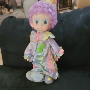 Precious Moments Purple and Green Toto The Clown Plush Dolls Collection